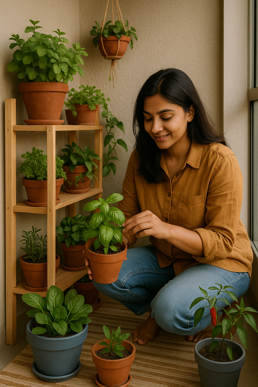 🌱 Gardening in Small Spaces: Growing Herbs and Plants at Home